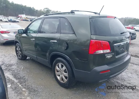 2012 Kia Sorento Lx z USA, uszkodzony, nr VIN 5XYKT3A60CG295510